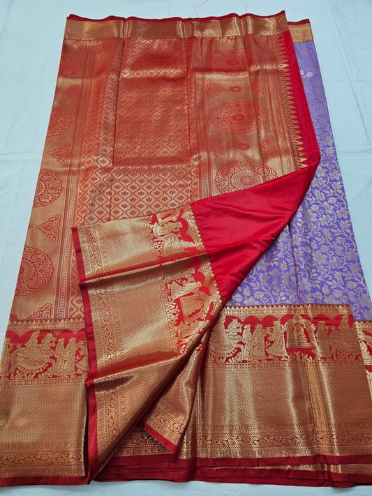 Kanchipuram Blended Tissue Silk Sarees 021