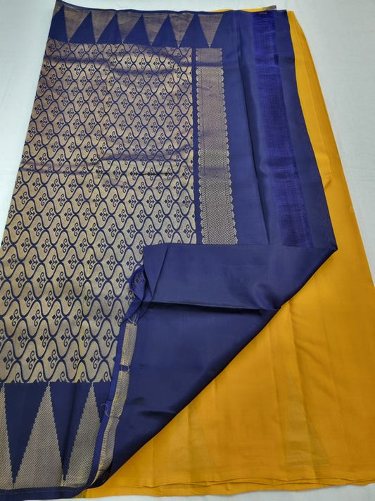 Kanchipuram Traditional Pure Fancy Silk Saree 003