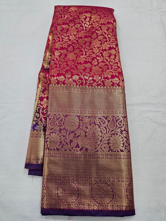 Kanchipuram Blended Bridal Silk Sarees 029