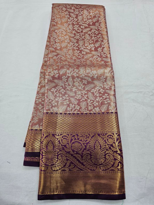 Kanchipuram Blended tissue Silk Sarees 037