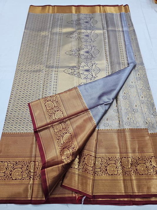 Kanchipuram Blended Tissue Silk Sarees 040