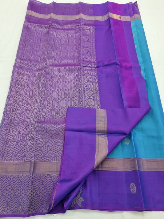 Kanchipuram Traditional Pure Fancy Silk Saree 009