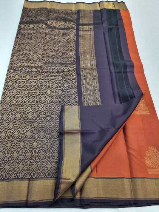 Kanchipuram Traditional Pure Fancy Silk Saree 032