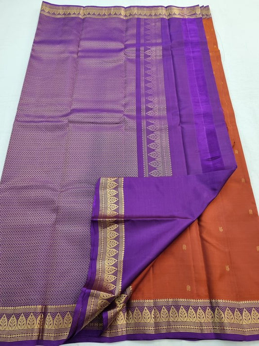 Kanchipuram Traditional Pure Fancy Silk Saree 033