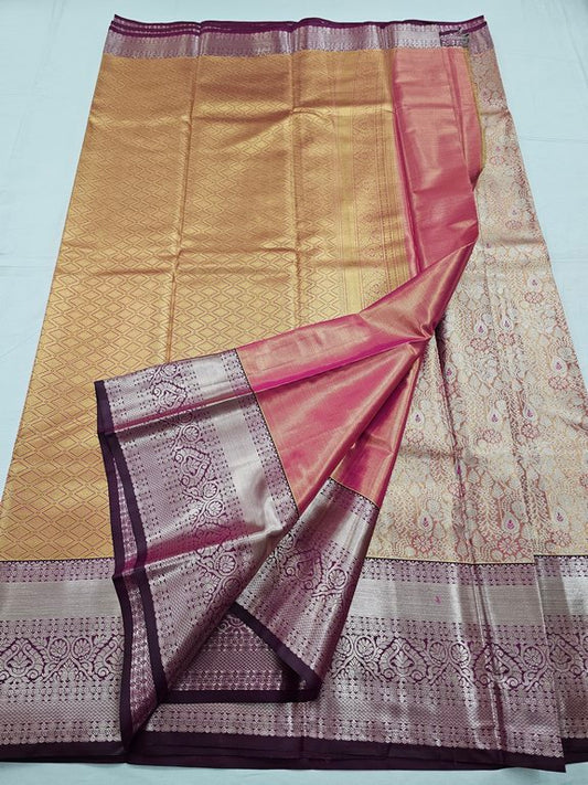 Kanchipuram Blended Tissue Silk Sarees 044