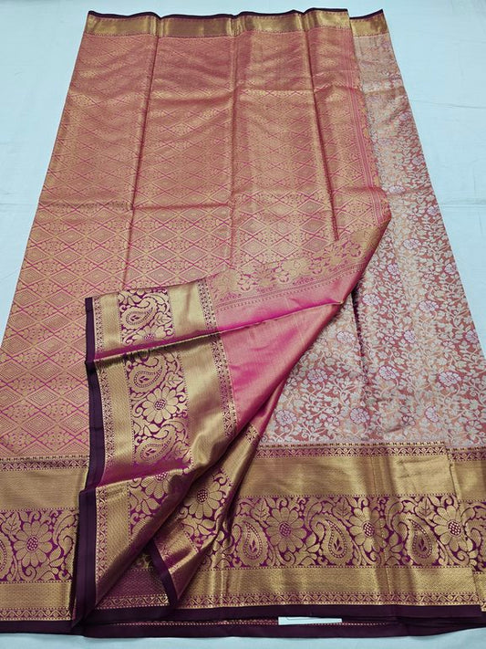 Kanchipuram Blended Tissue Silk Sarees 057