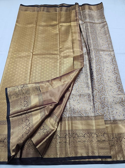 Kanchipuram Blended Tissue Silk Sarees 065