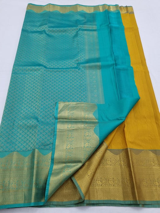 Kanchipuram Traditional Pure Fancy Silk Saree 040