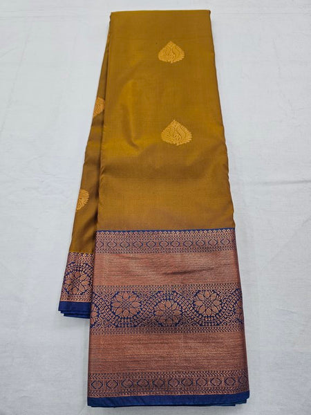 Kanchipuram Blended Fancy Silk Sarees