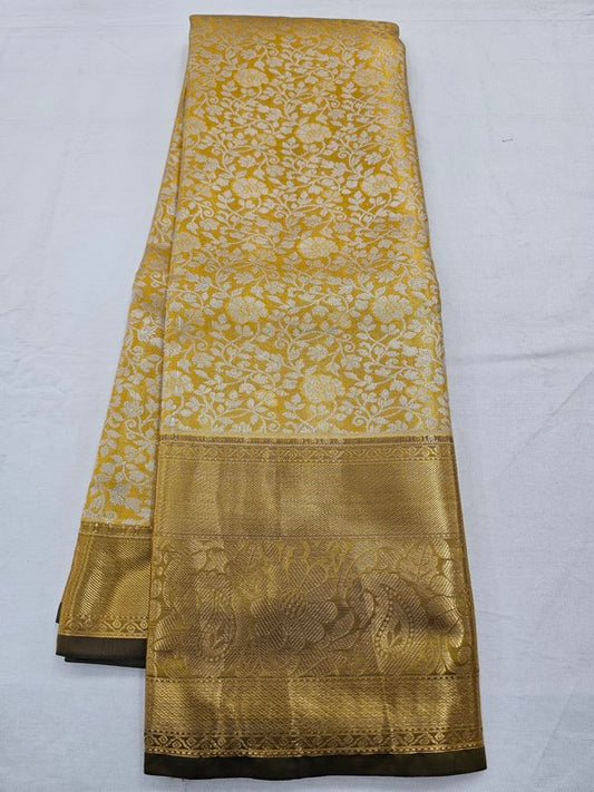 Kanchipuram Blended Tissue Silk Sarees 087