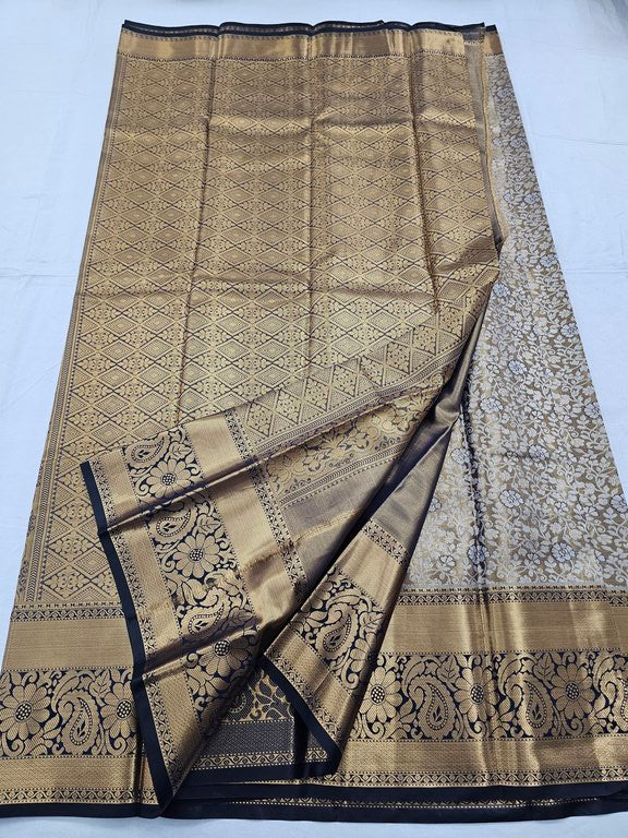 Kanchipuram Blended Tissue Silk Sarees 093