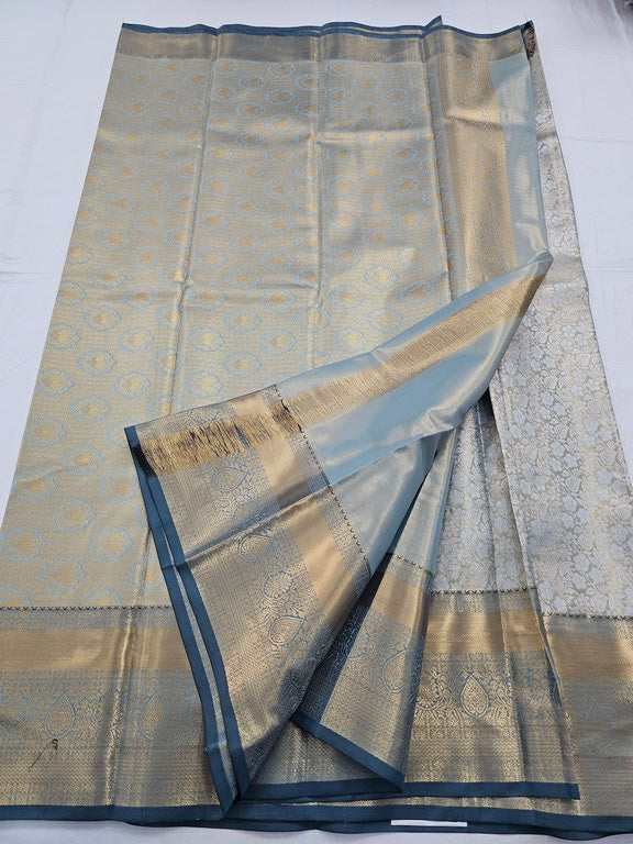 Kanchipuram Blended Tissue Silk Sarees 095