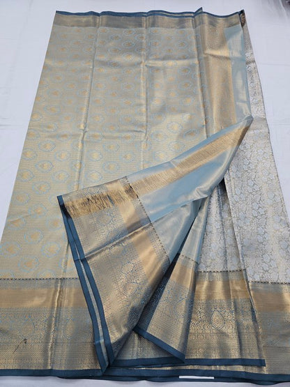 Kanchipuram Blended Tissue Silk Sarees 095 – Kanchipuram Lakshaya Silks