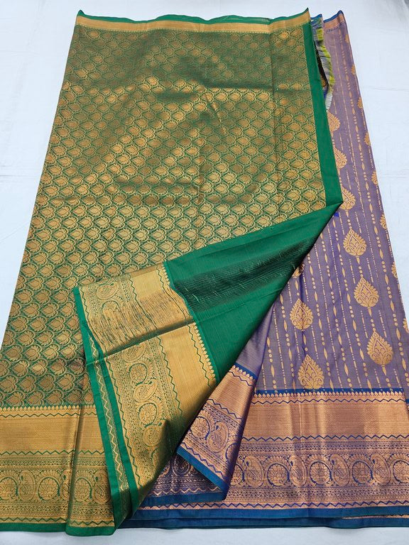 Kanchipuram Blended Fancy Silk Sarees 098