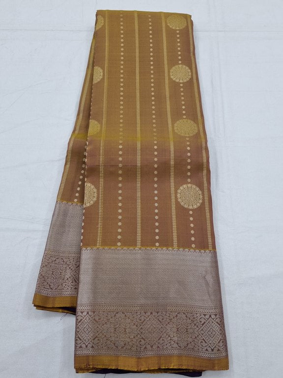 Kanchipuram Pure trendy Fancy Silk Saree 002