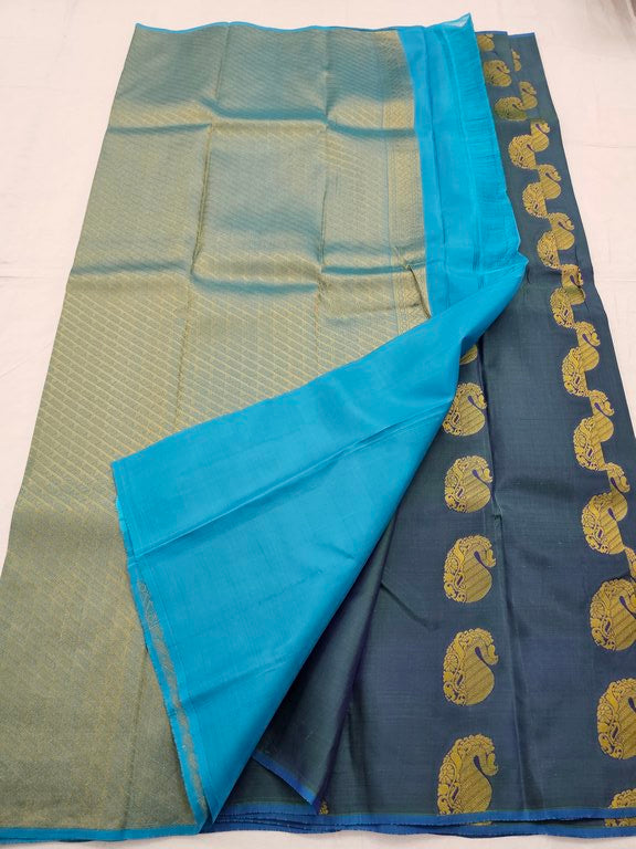 Kanchipuram Blended Fancy Silk Sarees 108