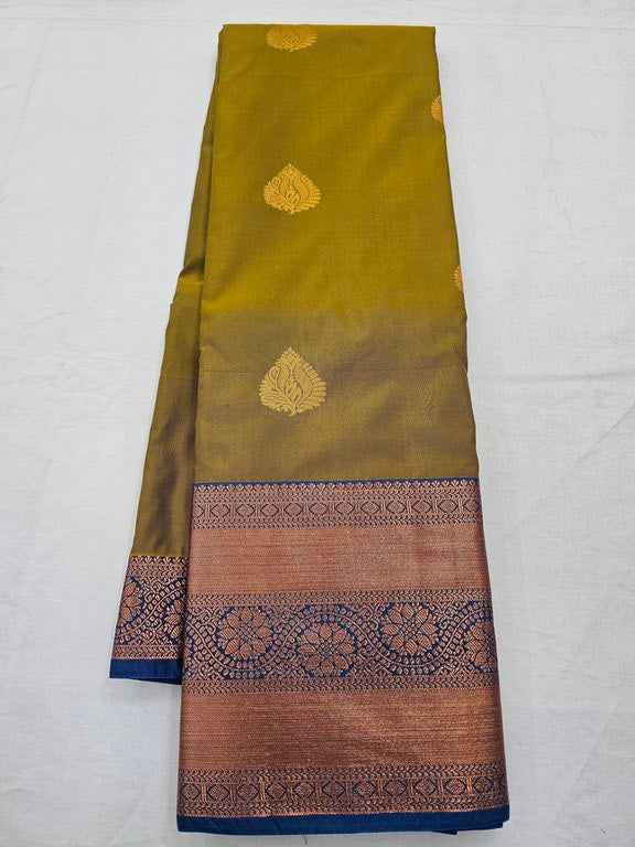 Kanchipuram Blended Fancy Silk Sarees 113