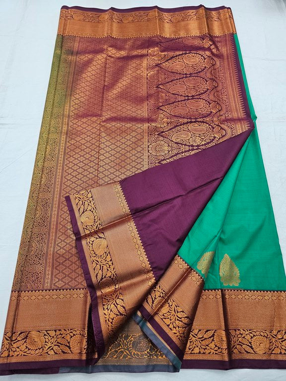 Kanchipuram Blended Fancy Silk Sarees 115
