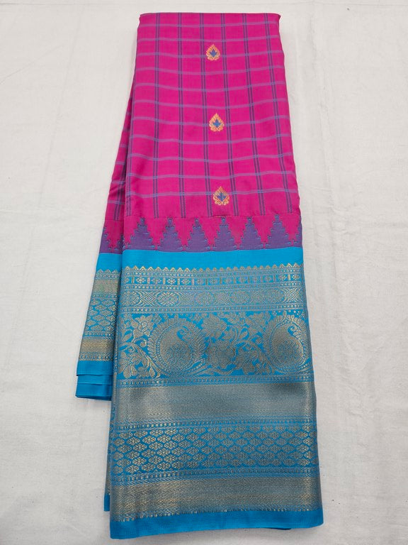 Kanchipuram Blended Gadwal Silk Sarees 124