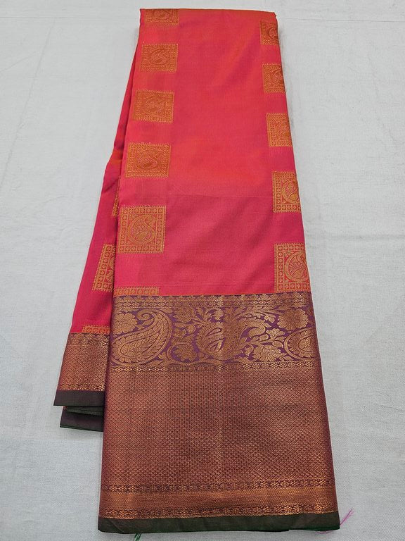 Kanchipuram Blended Fancy Silk Sarees 130