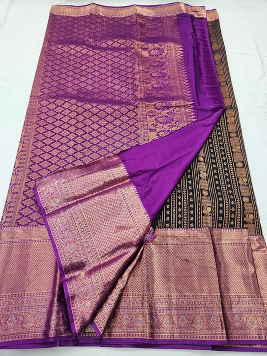 Kanchipuram Blended Elegant Silk Saree 003