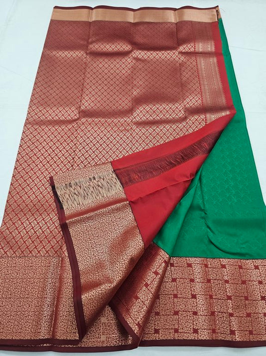 Kanchipuram Blended Elegant Silk Saree 011