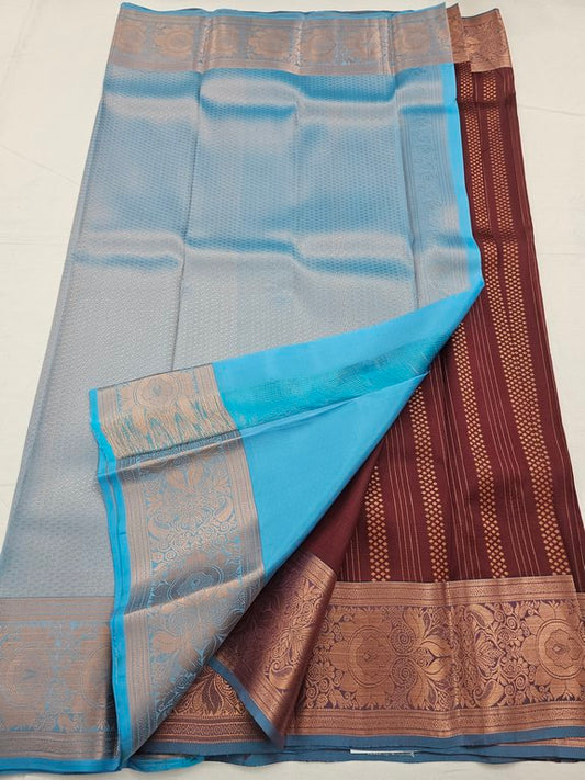 Kanchipuram Blended Elegant Silk Saree 012