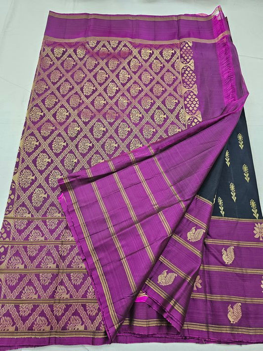Kanchipuram Blended Elegant Silk Saree 015