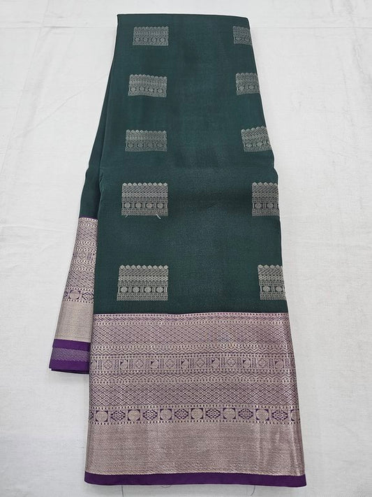 Kanchipuram Blended Elegant Silk Saree 017