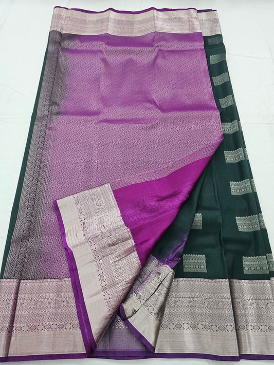 Kanchipuram Blended Elegant Silk Saree 017