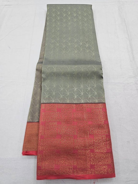 Kanchipuram Blended Elegant Silk Saree 026: Red And Maroon