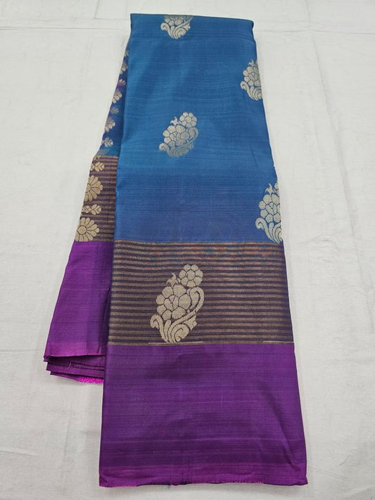 Kanchipuram Blended Elegant Silk Saree 040