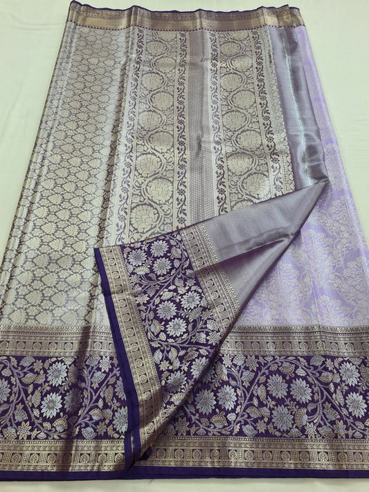 Kanchipuram Blended Tissue Silk Sarees 002