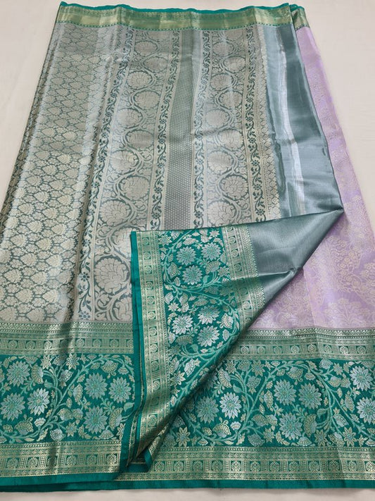 Kanchipuram Blended Tissue Silk Sarees 004
