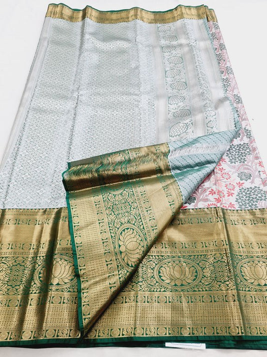 Kanchipuram Blended Tissue Silk Sarees 007