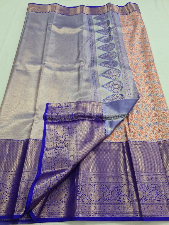 Kanchipuram Blended Tissue Silk Sarees 009