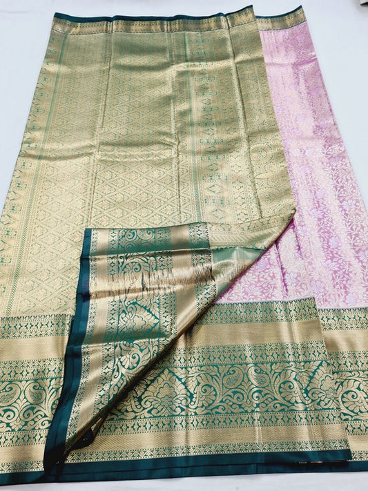 Kanchipuram Blended Tissue Silk Sarees 099