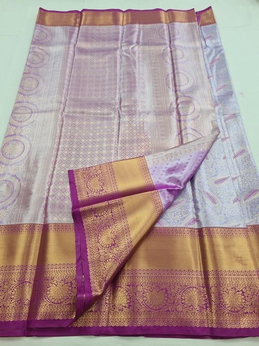 Kanchipuram Blended Tissue Silk Sarees 102