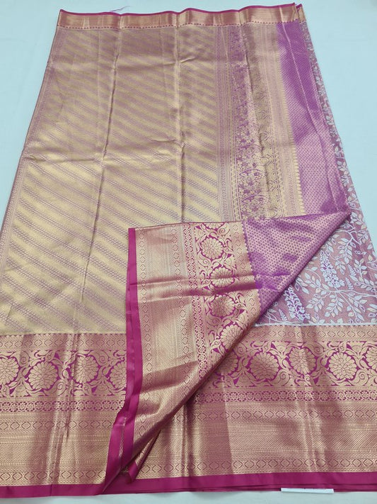 Kanchipuram Blended Tissue Silk Sarees 104