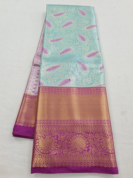 Kanchipuram Blended Tissue Silk Sarees 105