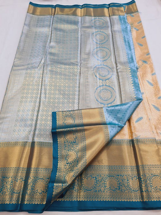 Kanchipuram Blended Tissue Silk Sarees 107