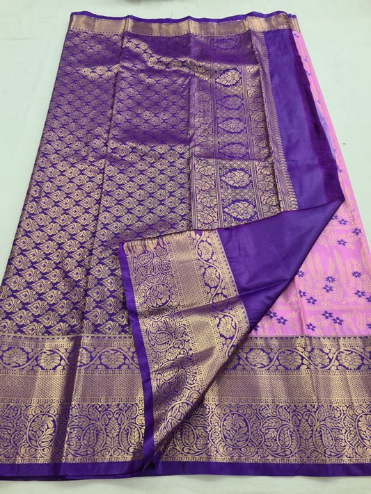 Kanchipuram Blended Tissue Silk Sarees 109