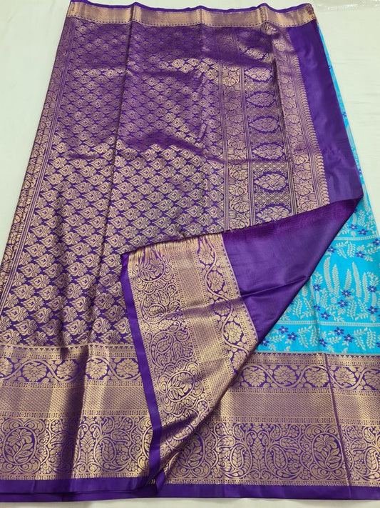 Kanchipuram Blended Tissue Silk Sarees 126