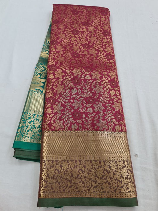 Kanchipuram Blended Bridal Silk Sarees 128