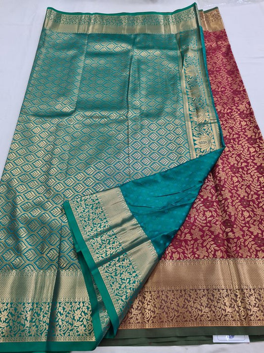 Kanchipuram Blended Bridal Silk Sarees 128