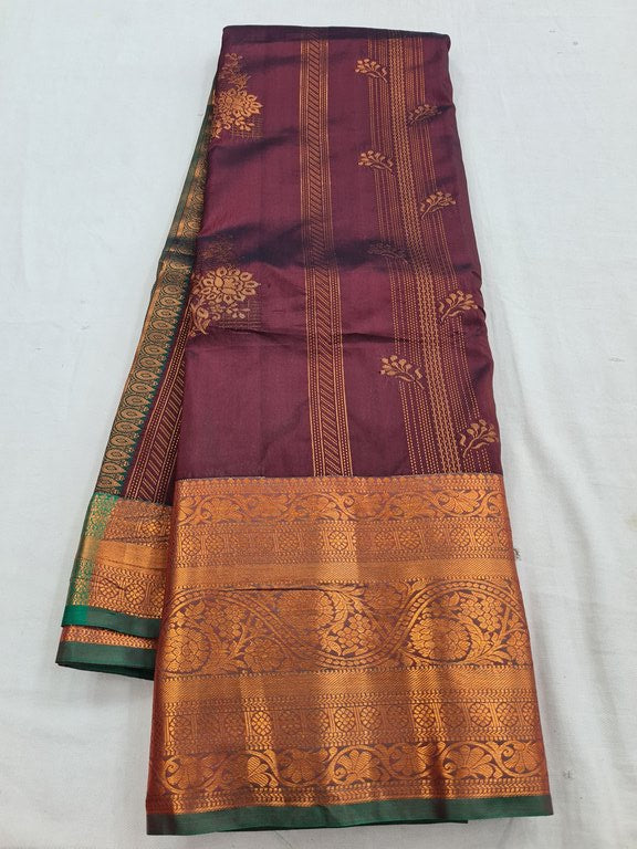 Kanchipuram Blended Bridal Silk Sarees 014