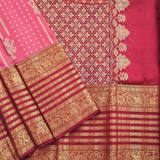 Kanchipuram Pure Fancy Soft Silk Saree 002
