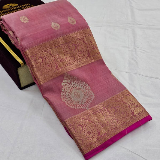 Kanchipuram Pure Fancy Soft Silk Saree 006
