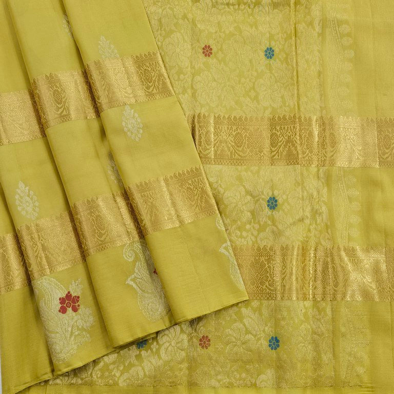 Kanchipuram Pure Fancy Soft Silk Saree 008