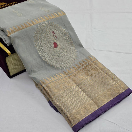 Kanchipuram Pure Fancy Soft Silk Saree 009